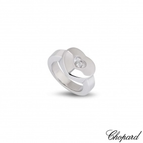 Chopard White Gold Happy Diamonds Ring Chopard White Gold Happy Diamonds Ring